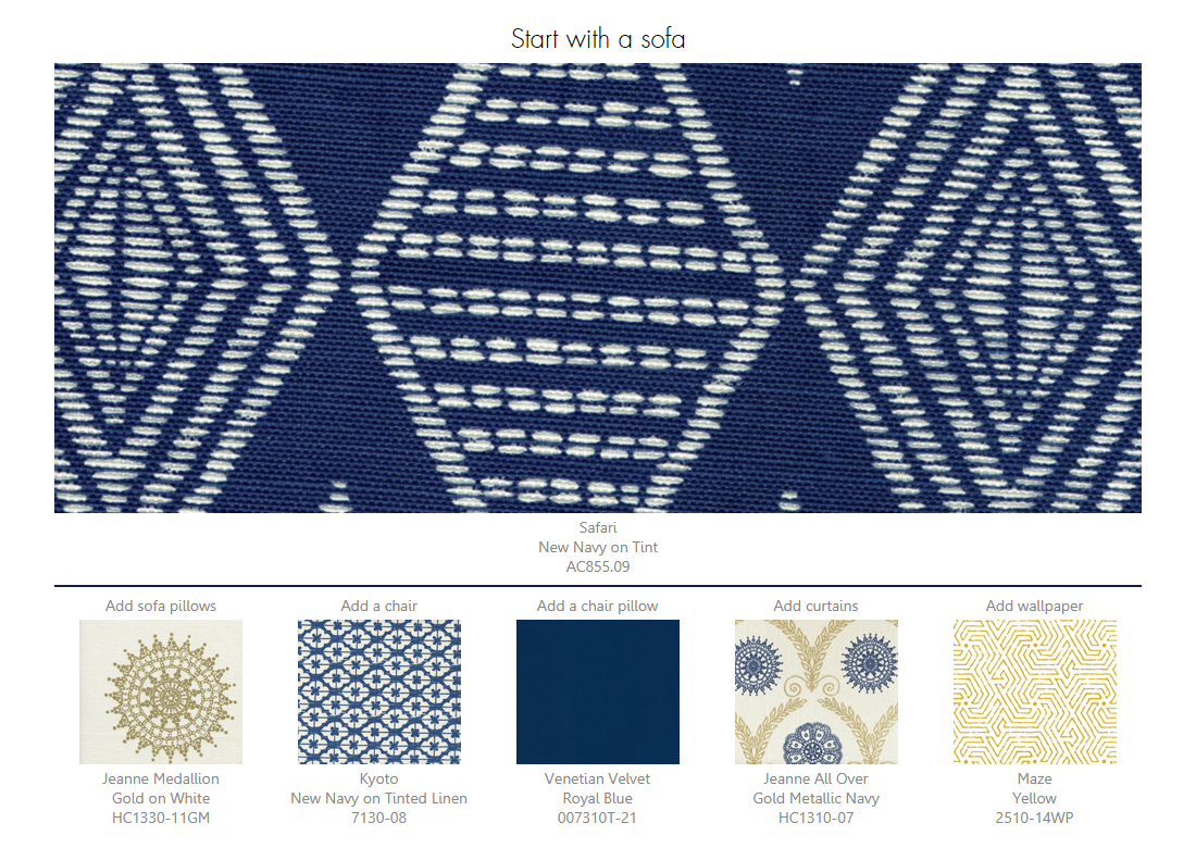 Alan Campbell Safari Navy design ideas